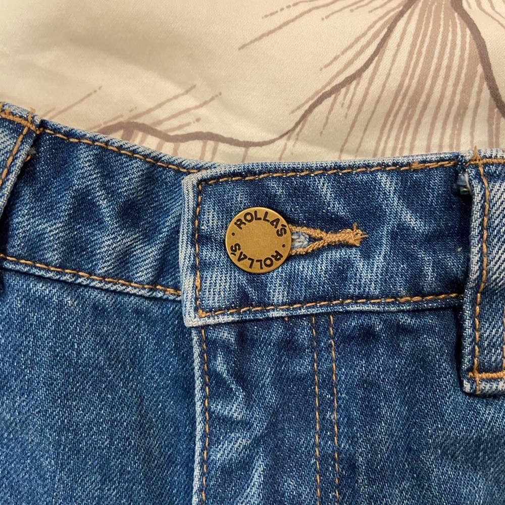 Altered Rollas Mirage High Loos Denim Shorts View 3